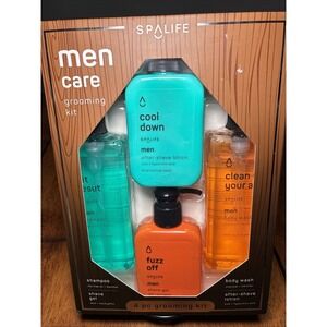 Revitalizing Men's Skincare Set: Body Wash, Shave & After-Shave Gel, Shampoo